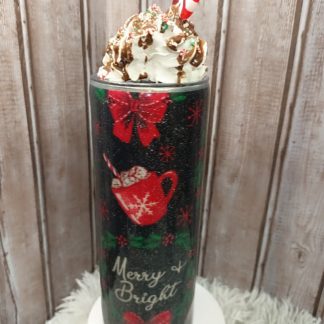 Whipped Topping tumbler topper, lid topper for metal tumbler